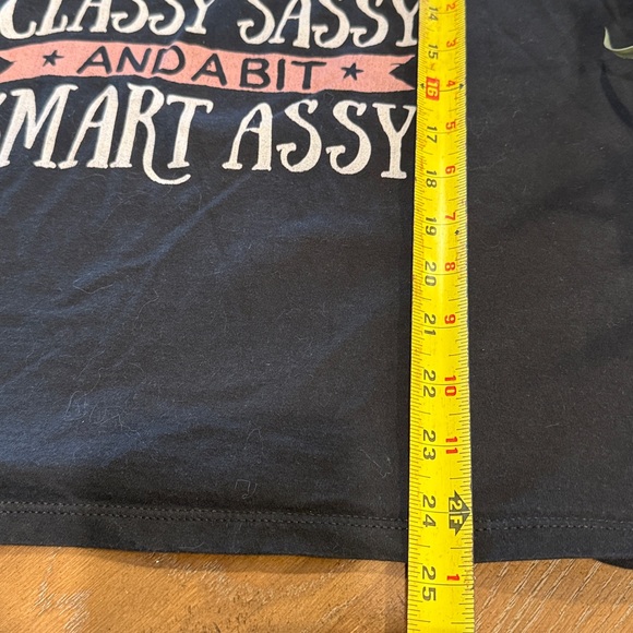 Port and Company Black Camper Queen Kids T-Shirt - Picture 6 of 6